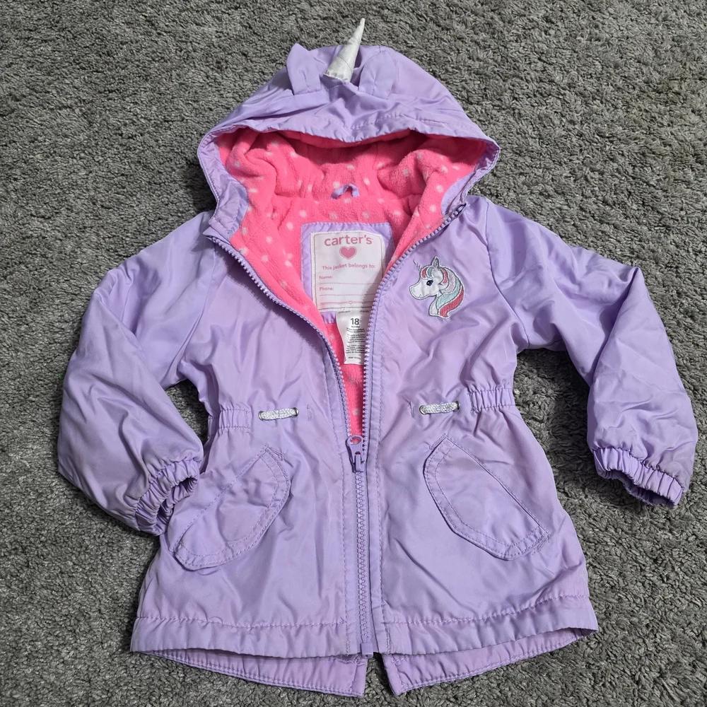 Toddler Carter's Purple Jacket